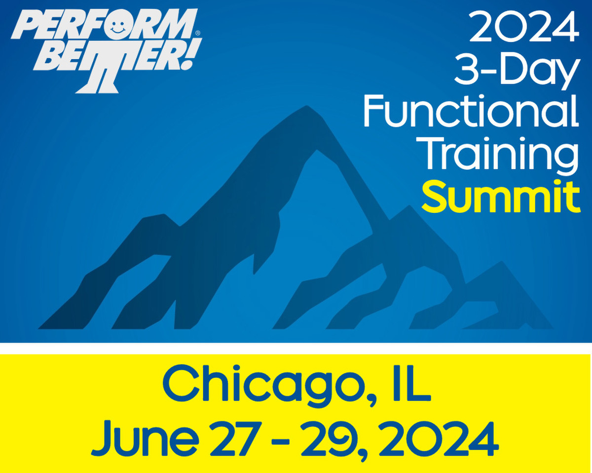 2024 Three Day Functional Training Summit in Chicago, IL Image 1
